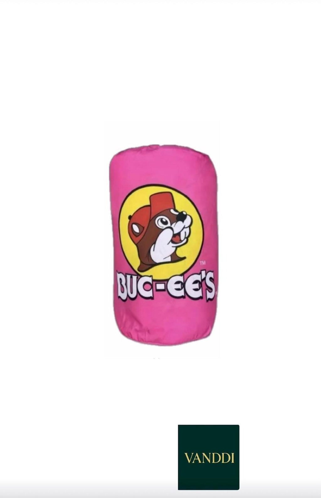 Buc-ee’s Youth Sleeping Bag in Bright Pink 71”X28”