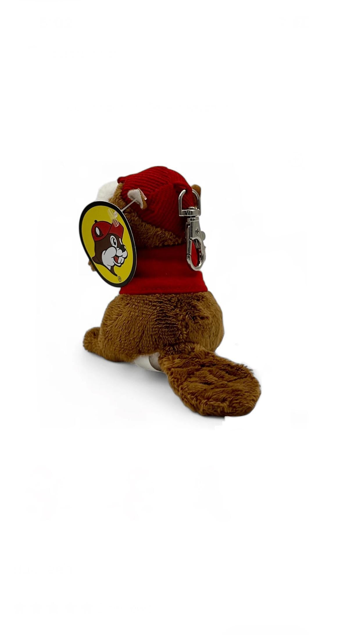Buc-ee Mini Plush, Stuffed Animal, Beaver Keychain, Backpack Plush, Party Favors, Birthday Gift, collectible, 3.5"