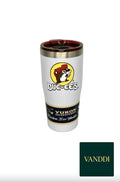 Buc-ee's White 20oz Tumbler, Double Wall Insulated