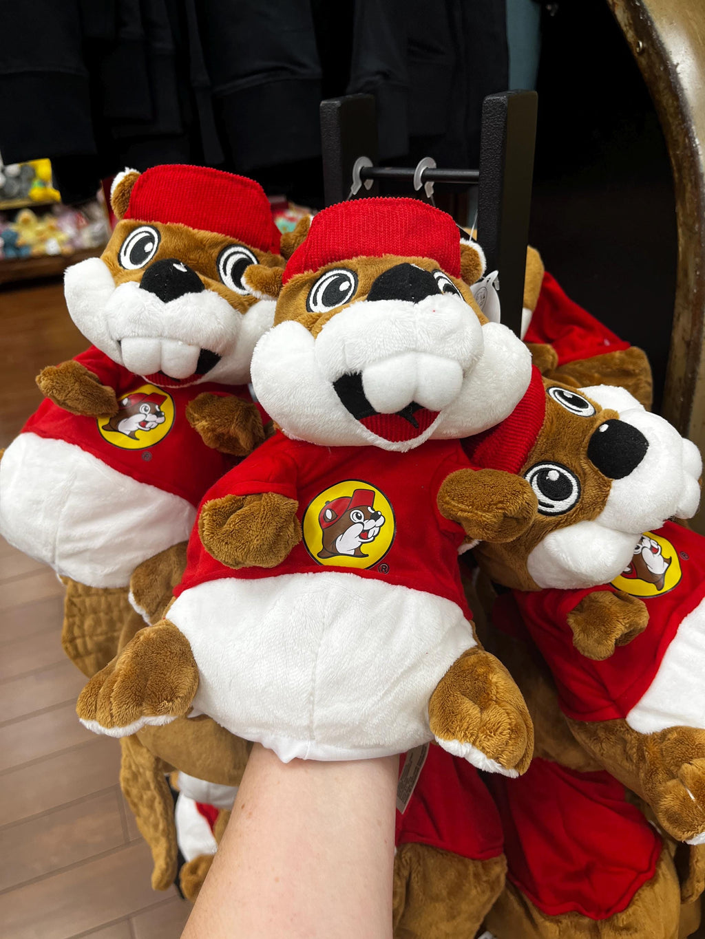 Buc-ee's Plush, Hand Puppet, Stuffed Animal, Storytelling Pupper Plush, New Baby Gift, Valentines Gift, Birthday Gift,