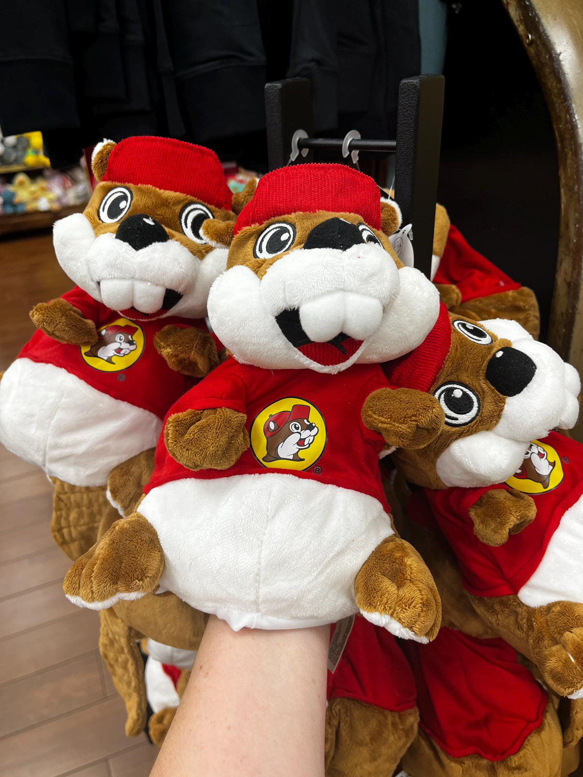 Buc-ee's Plush, Hand Puppet, Stuffed Animal, Storytelling Pupper Plush, New Baby Gift, Valentines Gift, Birthday Gift,