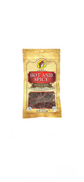 Buc-ee’s Hot & Spicy Beef Jerky - Resealable Bag 4oz (113g)