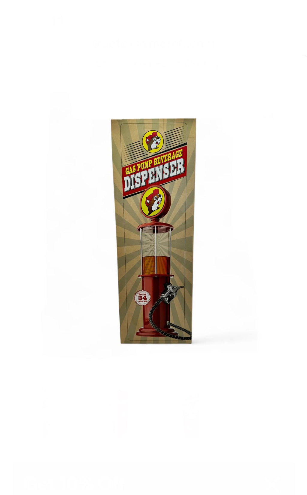 Buc-ee’s Gas Pump, Beverage Dispenser, Gas Station, Drinks Dispenser, Christmas Gift, Secret Santa, Stocking Stuffers, Novelty Gift, 19”X5.