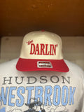 Hudson Westbrook, Well Darlin’ Hat, Otto 5 Panel Cap, Trucker Hat, Puff Embroidery, Sold at Buc-ee’s, Baseball Cap, Red/Natural Cap