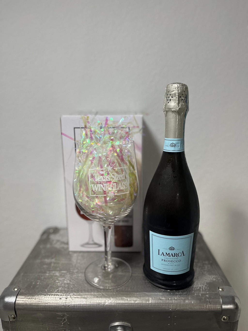 Texas Wine Glass, Large Wine Glass, Holds Full Bottle, Gift for her, gift for him, wine gift, wine lovers gift, everything’s bigger in Texas