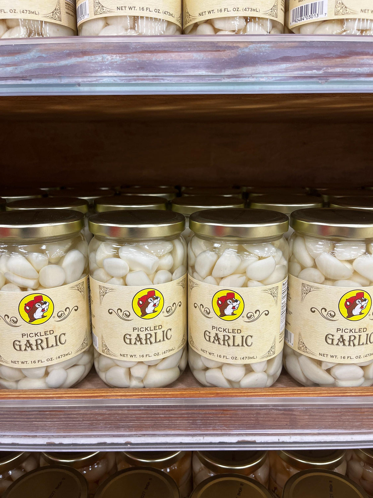 Buc-ee’s Pickled Garlic, Gift for Food Lovers, Bucees Taste Trend, Jarred Food, Texas Snack Gift, 16oz