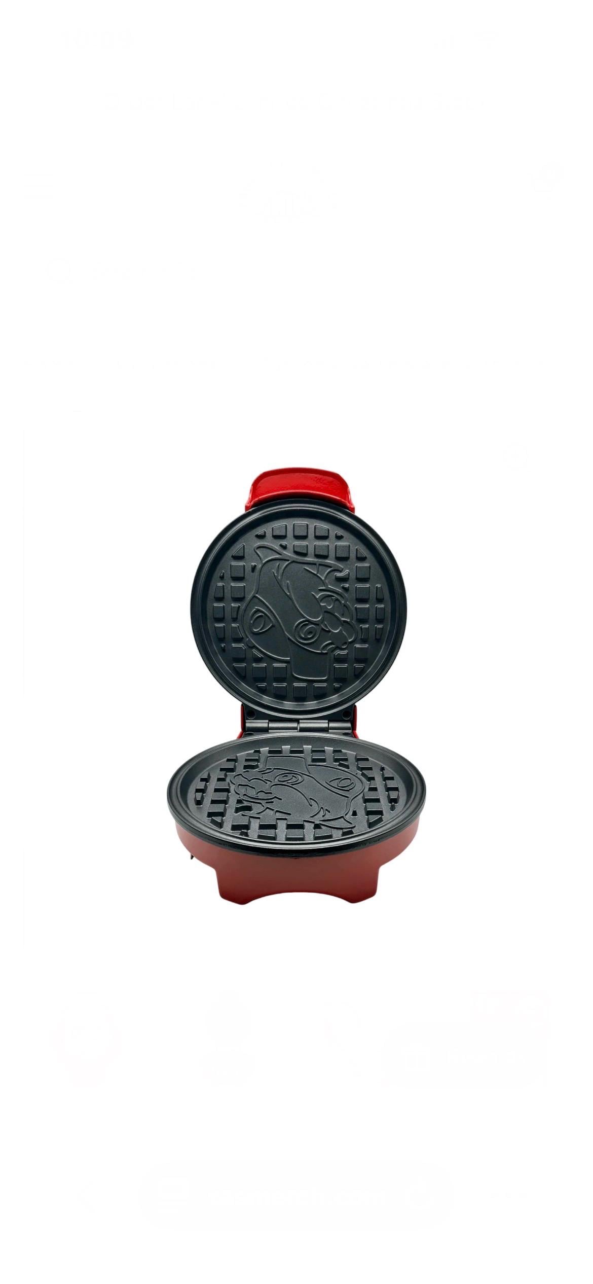 Buc-ee’s Waffle Maker, Christmas Breakfast, Waffles, Bucees Beaver Logo imprinted on every Golden Waffle, Christmas Family Gift, Non Stick