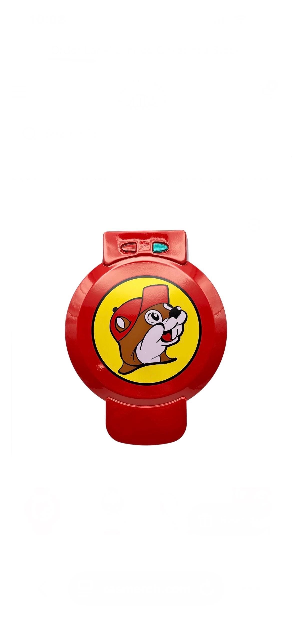 Buc-ee’s Waffle Maker, Christmas Breakfast, Waffles, Bucees Beaver Logo imprinted on every Golden Waffle, Christmas Family Gift, Non Stick