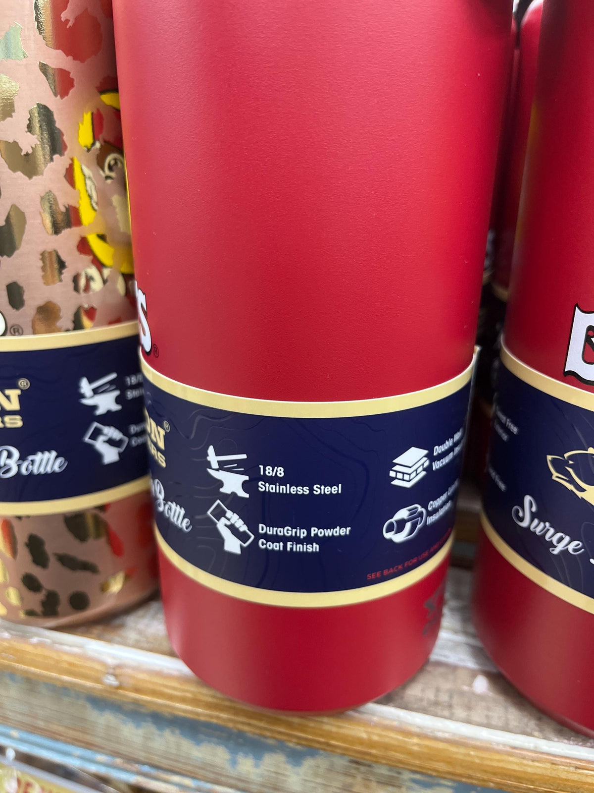 Buc-ees 32oz Water Bottle, Surge Water Bottle, Bucees Tumbler, Red Water Bottle, Coffee Mug, Coffee Cup, Christmas Gift, Stocking Stuffers