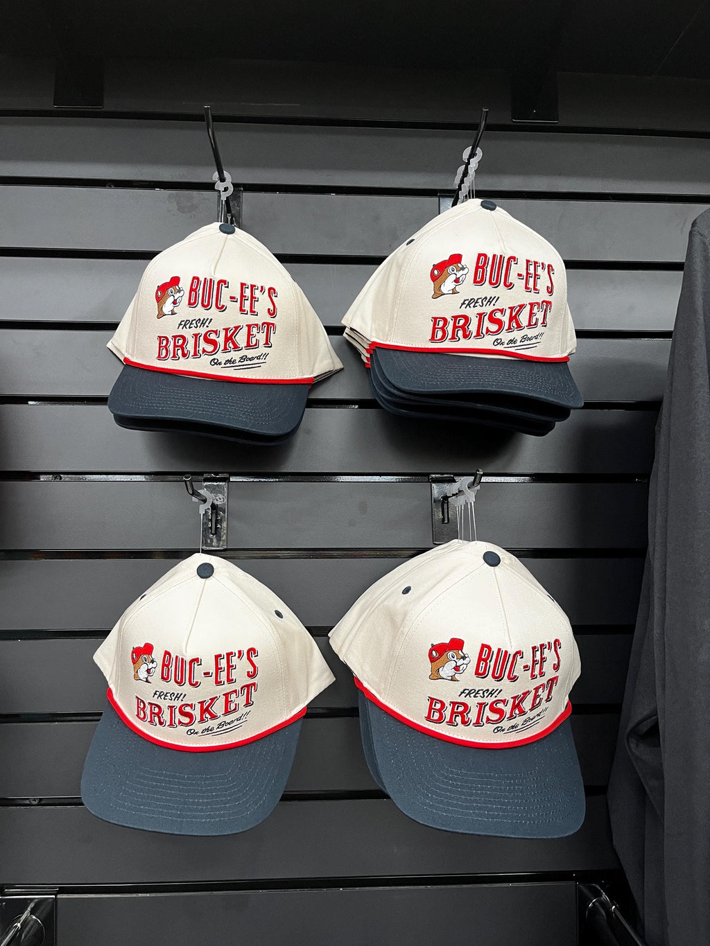 Buc-ee’s Hat, “Fresh Brisket On The Board”, Trucker Hat, Texas BBQ, Trucker Cap, Texas Gift, Valentines Gift, Gift for Him - Matching Tshirt