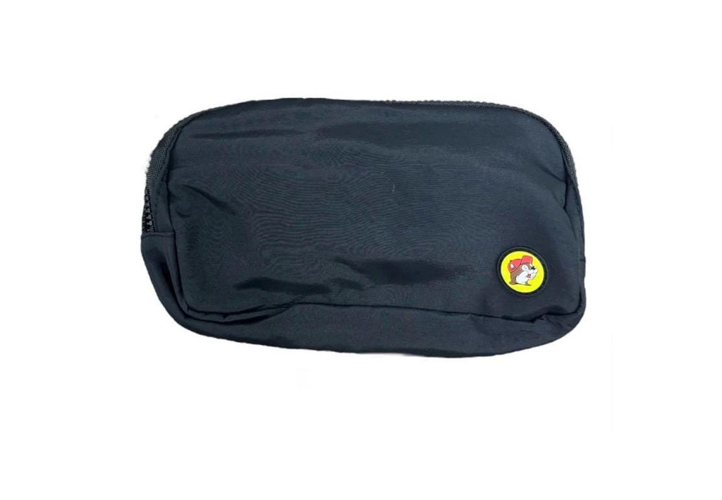 Buc-ee’s Black Bag, Crossbody Bag, Black Fanny Pack, Everywhere Belt Bag, Gift for her, gift for teens, Asjustable Strap/ Clip, Exterior Zip