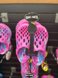Kids Buc-ees Crocs, PINK Swirl Foam Shoes, Lightweight Sandals, Slip On/ Off, Water Shoes, Kids Clogs, Gift for Kids, Child Crocs, Kid Crocs
