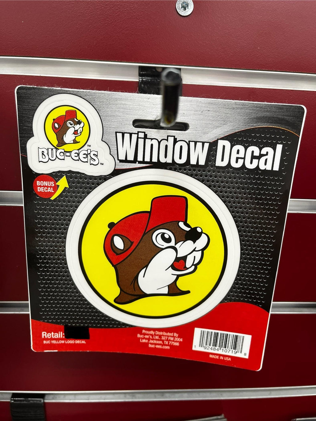 Buc-ee’s Sticker Decal, Car Decal, Bucees Logo Window Decal, Vinyl Car Decal, Decal for Rear Windows, Add Bucees Spirit to your car or truck