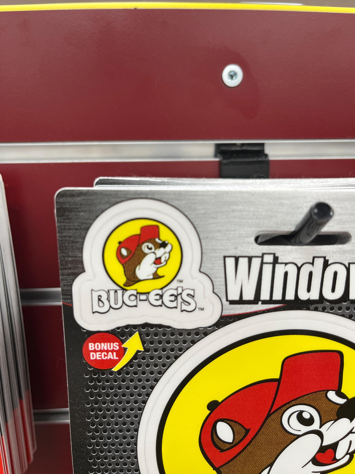 Buc-ee’s Sticker Decal, Car Decal, Bucees Logo Window Decal, Vinyl Car Decal, Decal for Rear Windows, Add Bucees Spirit to your car or truck