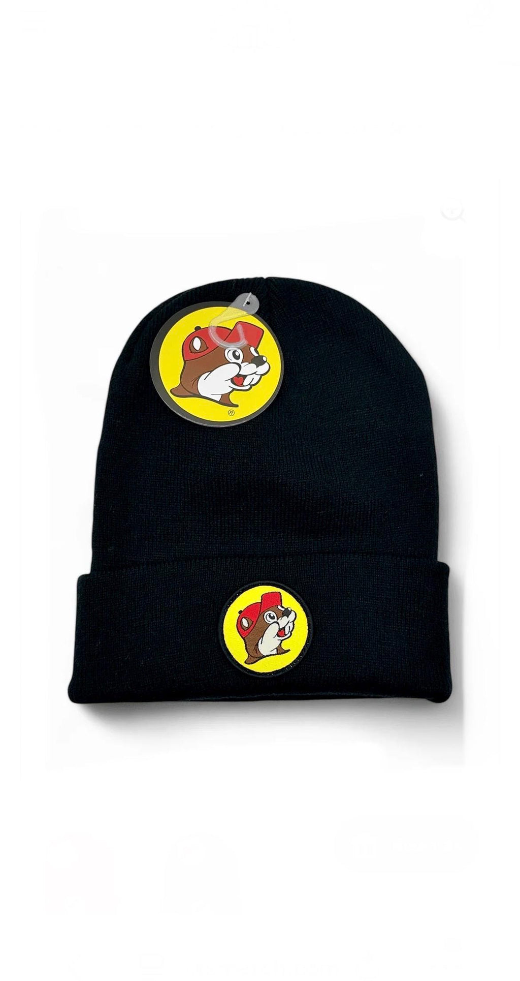 Buc-ee’s Knit Beanie, Black or Red, Cozy and Warm Hat, Texas Gift, Valentines Gift, Womans Beanie, Mens Beanie, Winter Cap, Adult One Size