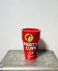 Buc-ee's Cups, Party Cups, Pack of 4, 20oz Stackable Cups, Red Plastic Cups, Durable, Dishwasher and Microwave Safe