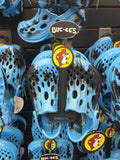 Kids Buc-ees Crocs, Blue Swirl Foam Shoes, Lightweight Sandals, Slip On/ Off, Water Shoes, Kids Clogs, Gift for Kids, Child Crocs, Kid Crocs