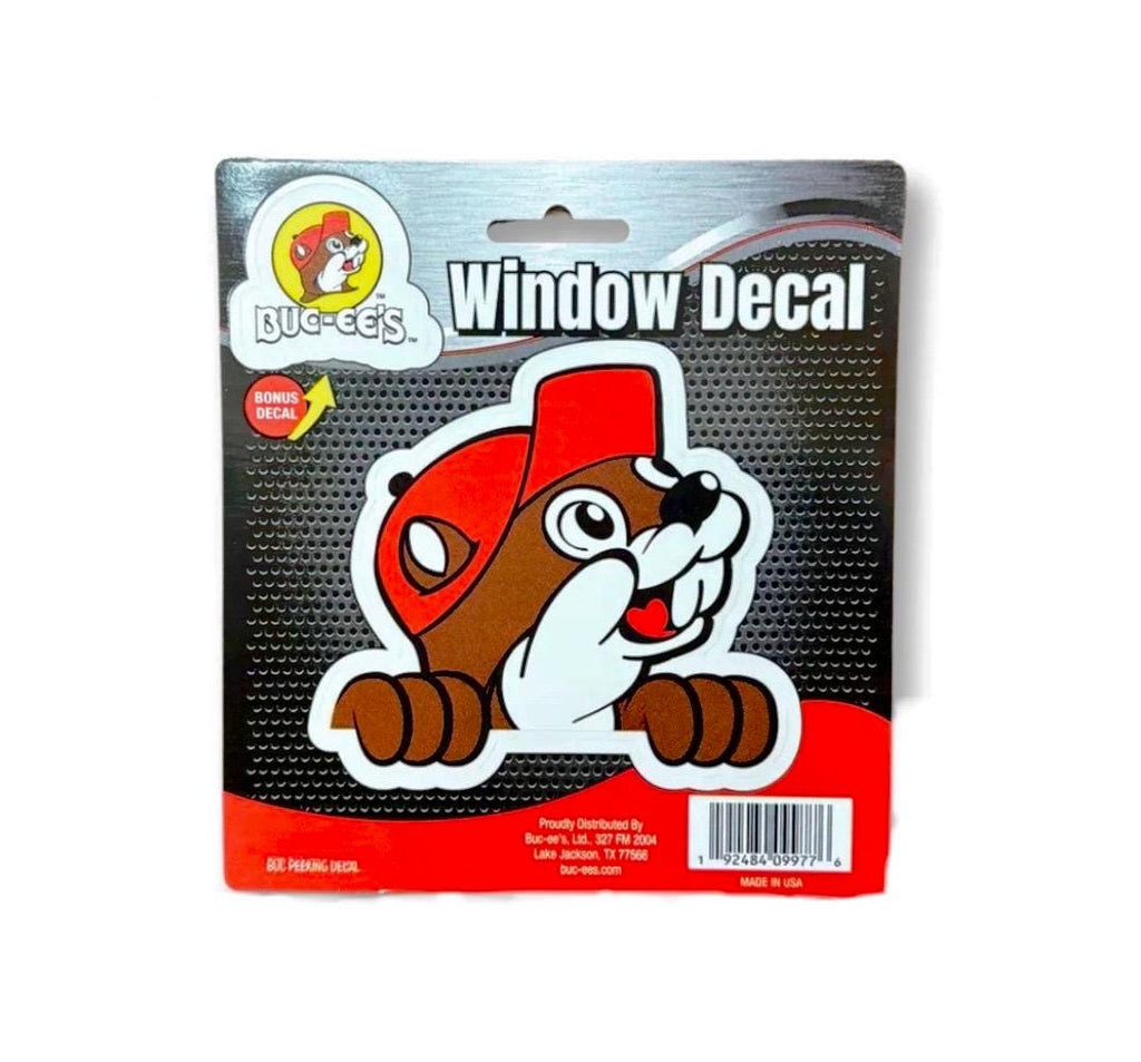 Buc-ee’s Sticker Decal, Car Decal, Bucees Logo Window Decal, Vinyl Car Decal, Decal for Rear Windows, Add Bucees Spirit to your car or truck