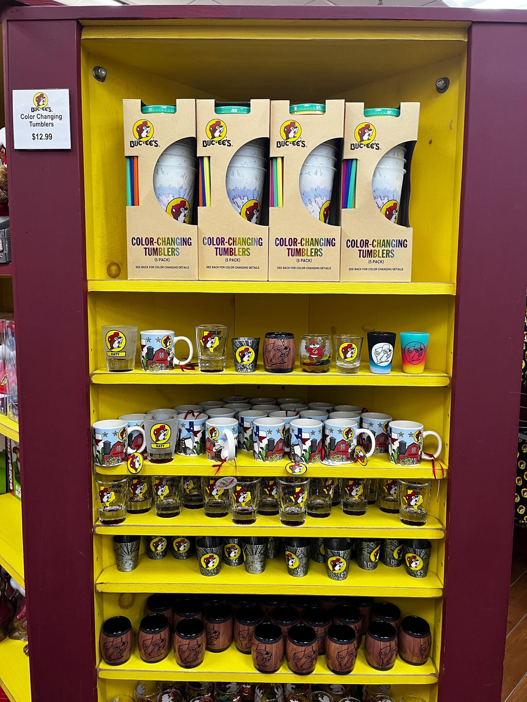 Buc-ee's Shot Glasses, Double Shot Glasses, Single Shot Glasses, Mug/ Metal/ Silicone/ Barrel Shot Glass, Bucees Souvenir, Party Glasses