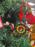 Buc-ee’s Sunflower Hanging Decoration, Wooden Ornament, Valentines Gift, Bucees Logo, Texas Gift, Inspirational Quotes, Spiritual Gift 3"