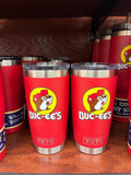 Buc-ee's NEW!! 20oz Red YETI, Stainless Steel Tumbler, Rambler 20oz Tumbler, Red with iconic Bucees Logo, Valentines Gift, Gift for her/ him
