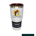 Buc-ee's White Logo Stainless Steel Tumbler, 30oz Insulated
